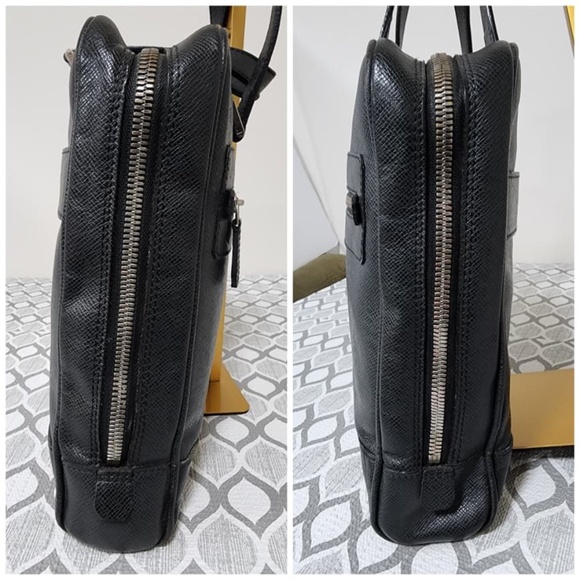 Authentic Louis Vuitton Taiga Alexander Briefcase Igor Business Bag - Picture 12 of 12